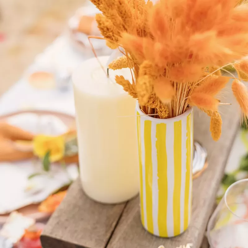 Location de vase en céramique pour mariage Haute Vienne Creuse Corrèze