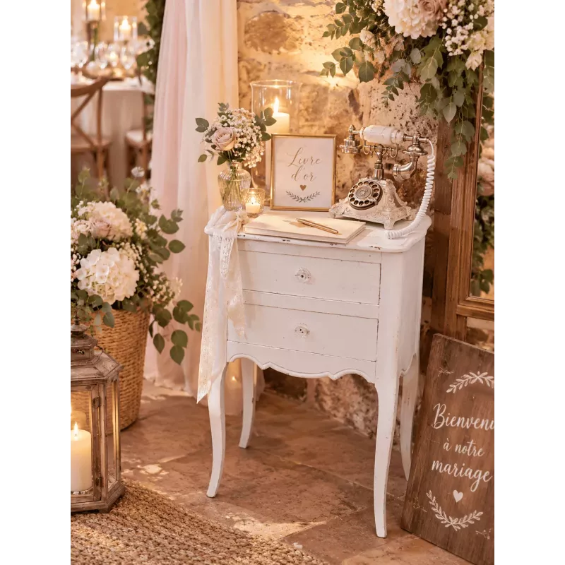 Location de mobilier pour mariage haute vienne / creuse et Corrèze
