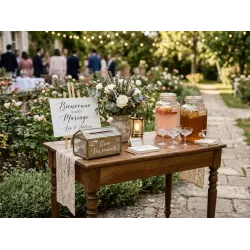 Location de mobilier pour mariage Haute Vienne Creuse Corrèze