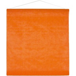 Tenture intissée orange