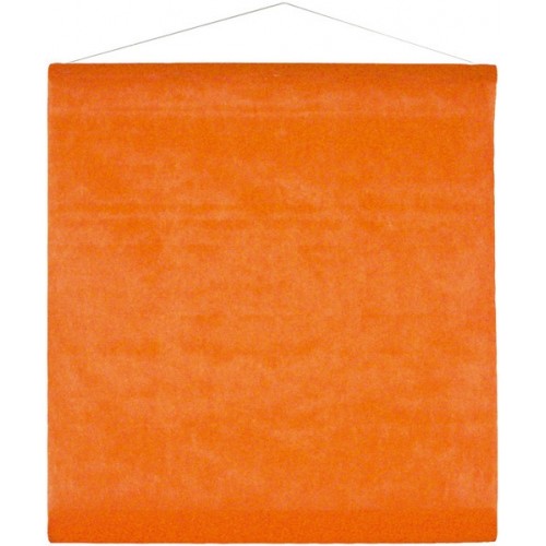 Tenture intissée orange