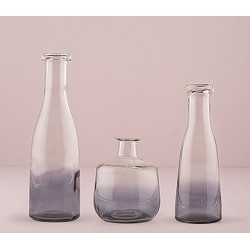 bouteille en verre ombrée