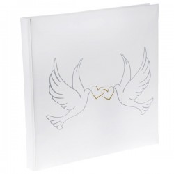 Livre d'or de mariage colombe