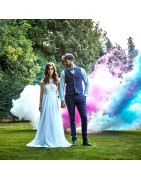 Animations pour votre mariage : cierges magiques, fumigènes et bulles de savon